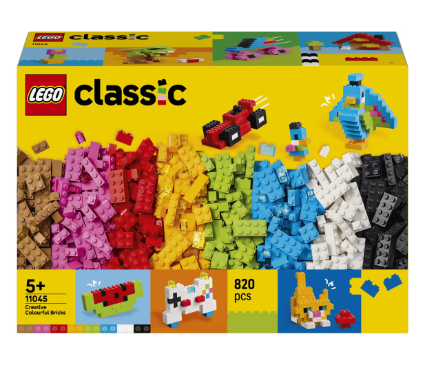 LEGO CLASSIC 11045 Kreatywne kolorowe klocki - 1529691 - zdjęcie
